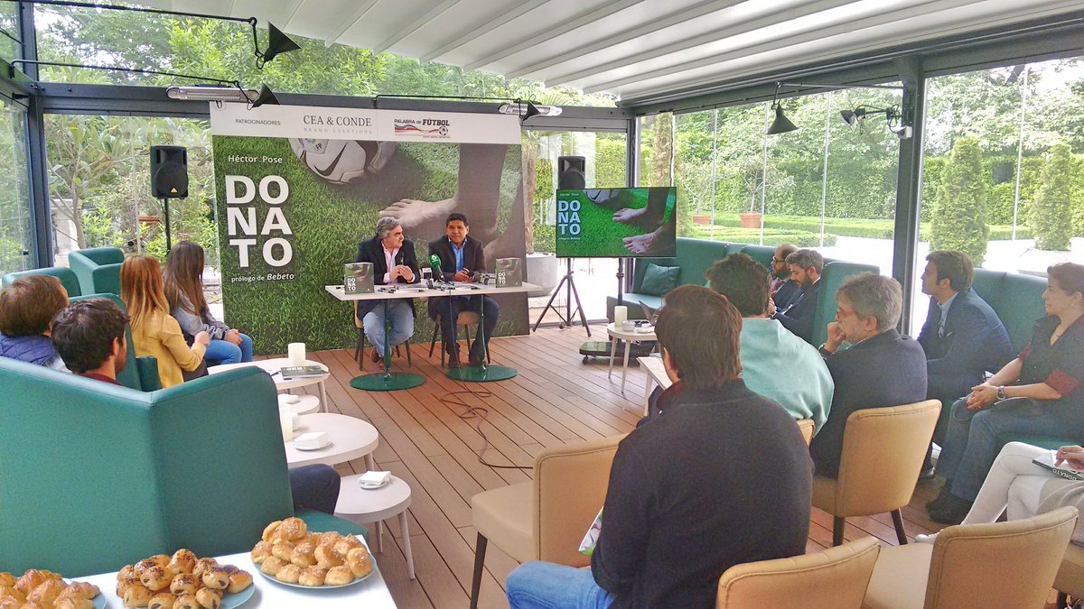 SturiosMadrid's tweet photo. Hoy en @SturiosMadrid Donato Gama Da Silva presenta su libro #Donato, escrito por  Hector Pose. https://t.co/3W9csN6Xf2