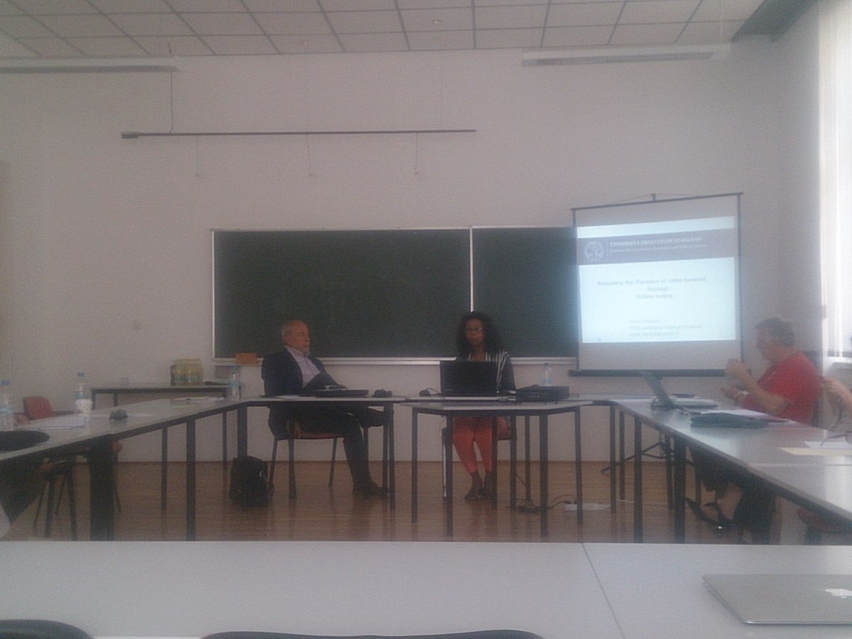 JuliaMacinkovic's tweet photo. Third session by Ayan Rakoub from #UniversityofMilan #ITN2016 @inmed_institut https://t.co/5ByG2DF2tx