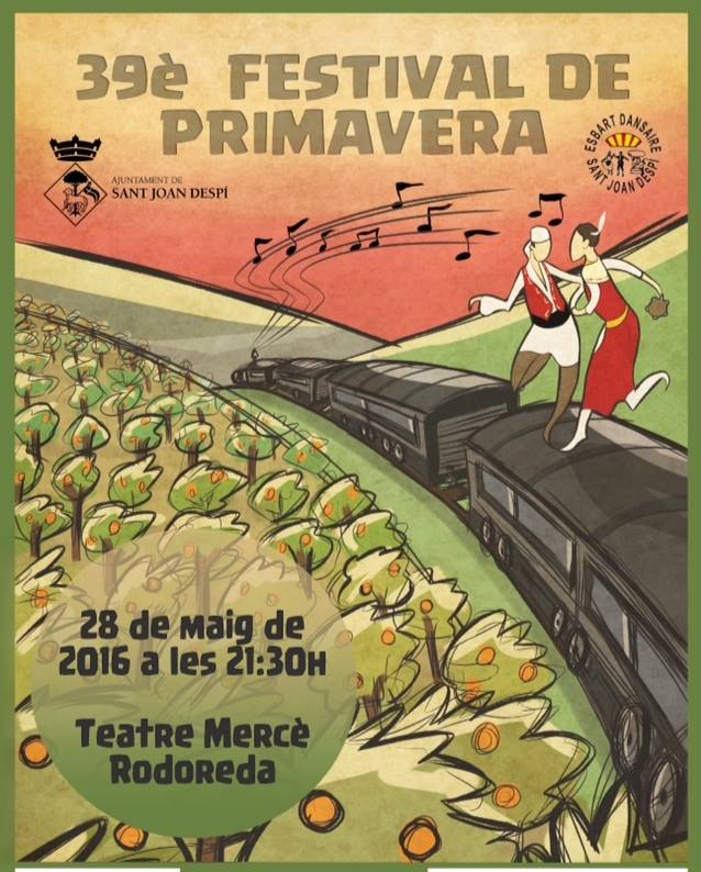 #AgendaSJD El dissabte 28 Festa Primavera del <a href="/esbartsjd/">Esbart Dansaire</a> podeu comprar les vostres entrades al Teatre Mercè Rodoreda