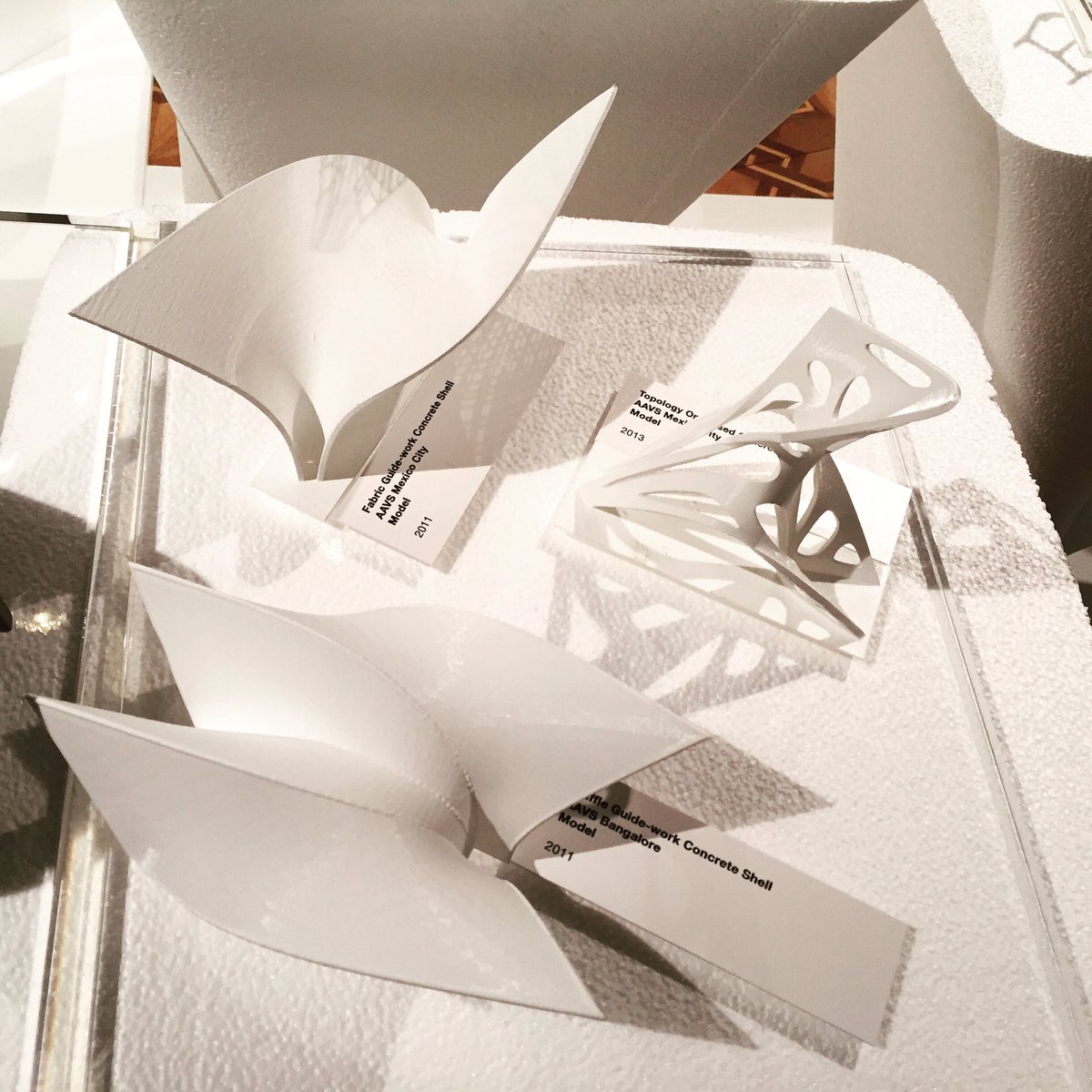 alicianahmad's tweet photo. Sneak pics Zha exhibition at Venice #zhacode https://t.co/VO3LG6zyI1