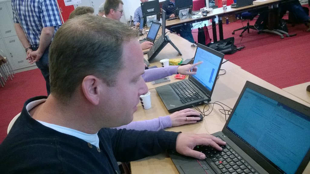 wheuve's tweet photo. @CTACNV E2E Case dag voor de sap ontwikkelaars https://t.co/zp6b9GvQYO