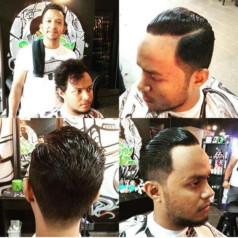 anas_iman's tweet photo. Test test hehe asyik potong kat maple je skali sekala try potong kt cat&barbers by cat farish #barbershop #catFarish https://t.co/xeYiPVyMEZ