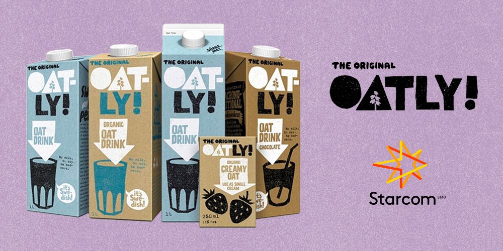 StarcomNL's tweet photo. We proosten op een gezonde samenwerking met onze nieuwe klant @OatlyAB #MakeNextNow #gezondheid #SMG https://t.co/9H98fk9FbV
