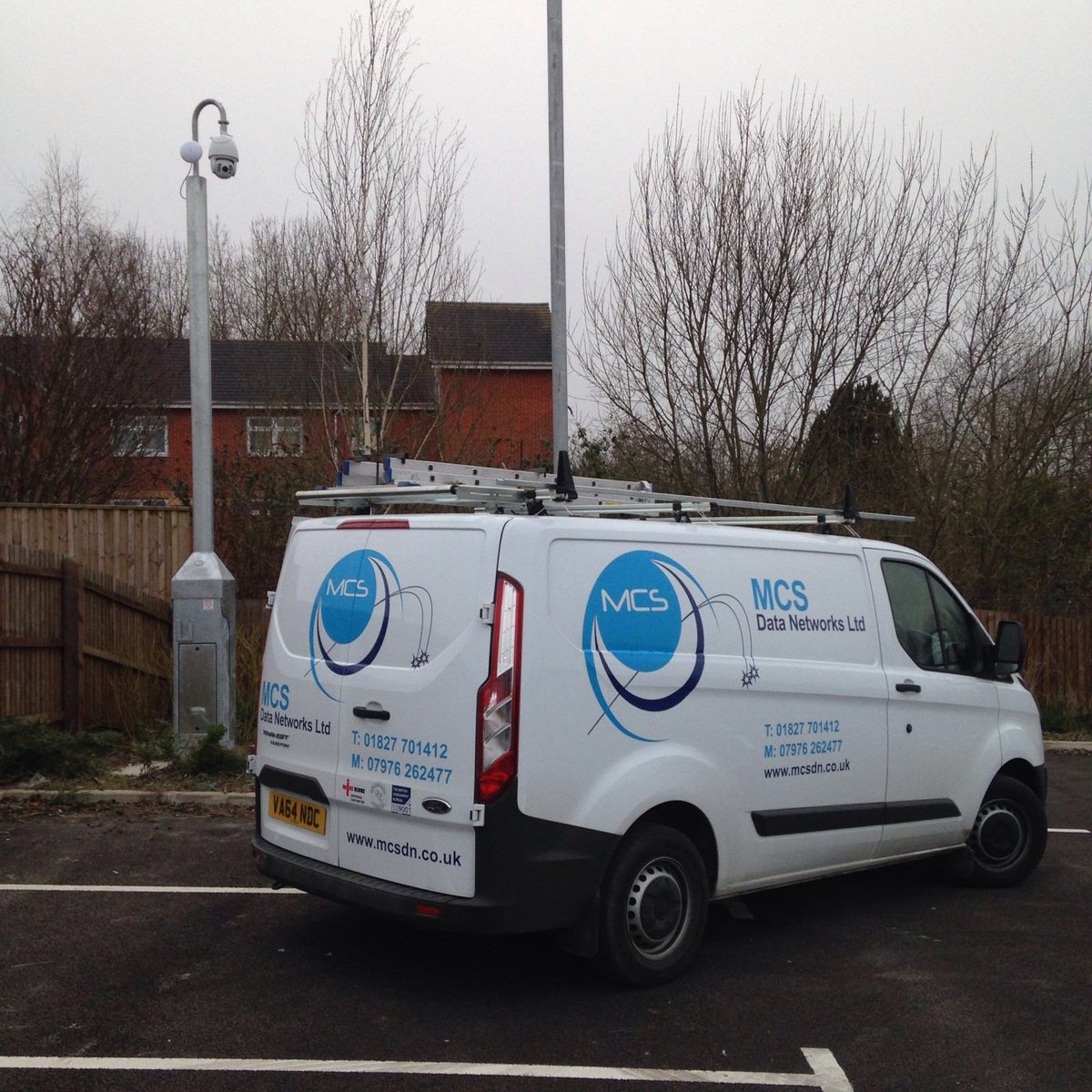 mcsdatanet's tweet image. MCS complete install of Hikvision IP IR PTZ over Ubiquiti wireless link including Power, Civils and CCTV Column&apos;s.