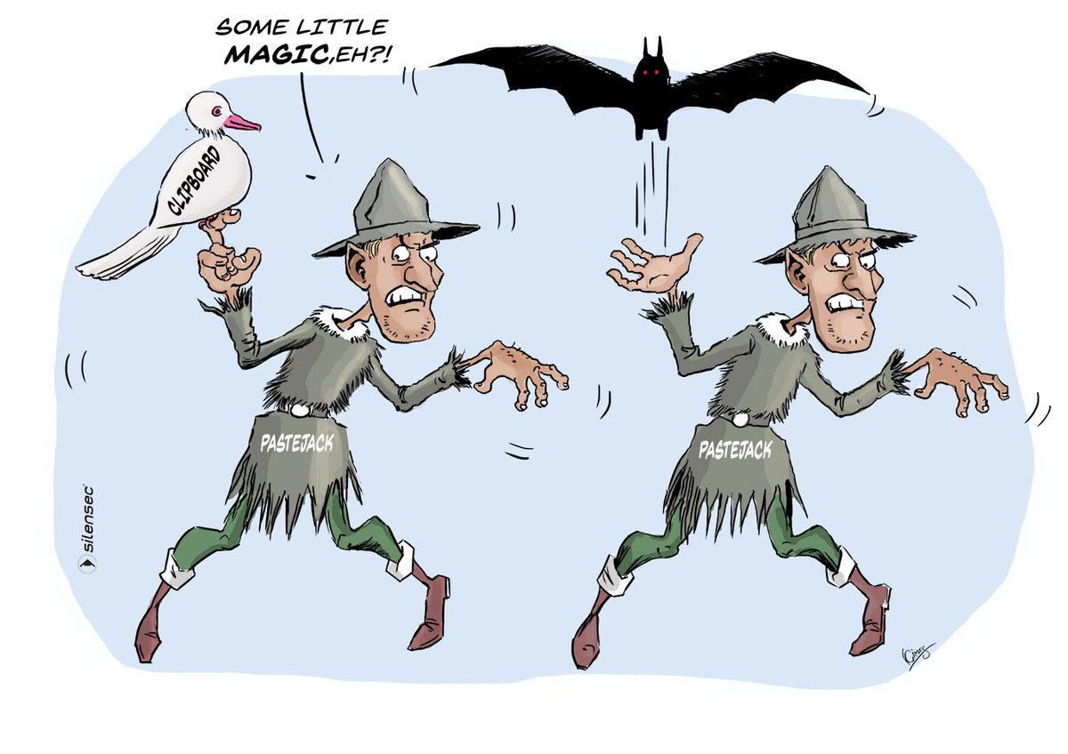 Silensec's tweet image. #Pastejack attack turns #clipboard into a #threat!

theregister.co.uk/2016/05/25/pas…

#infosec #cybersecurity #vulnerability