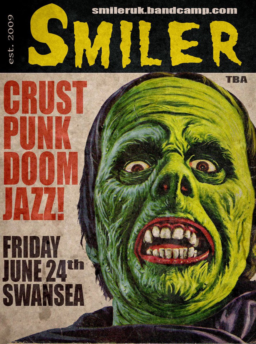 June 24th we will be in you Swansea! Venue / Lineup TBC!