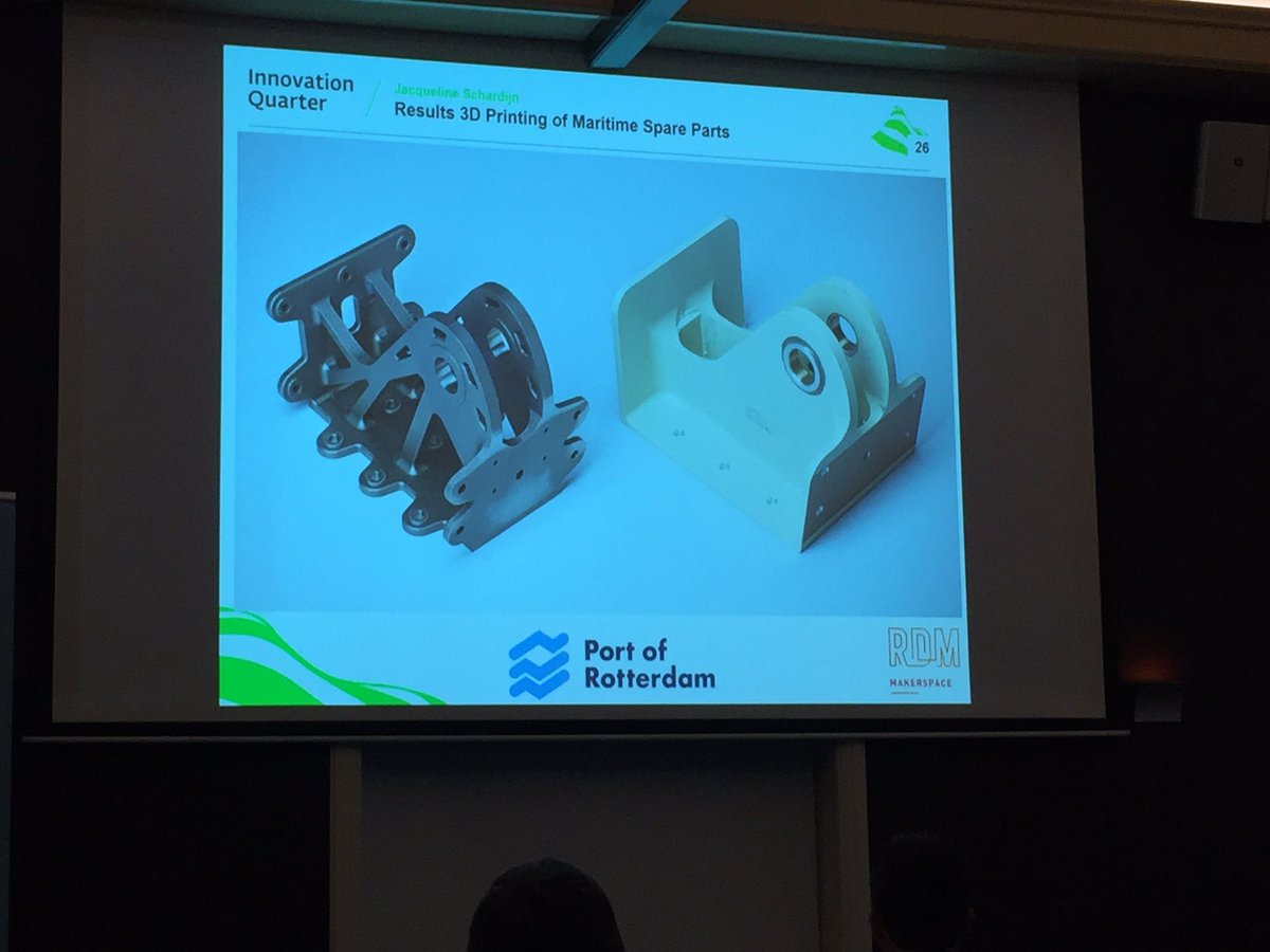 briessen's tweet photo. Kostenbesparing #3dprinting Vb @Fokker hinch van 150 naar 60 gram door redesign. Besparing mln ltrs kerosine p.j. https://t.co/YiB6B6Ea79