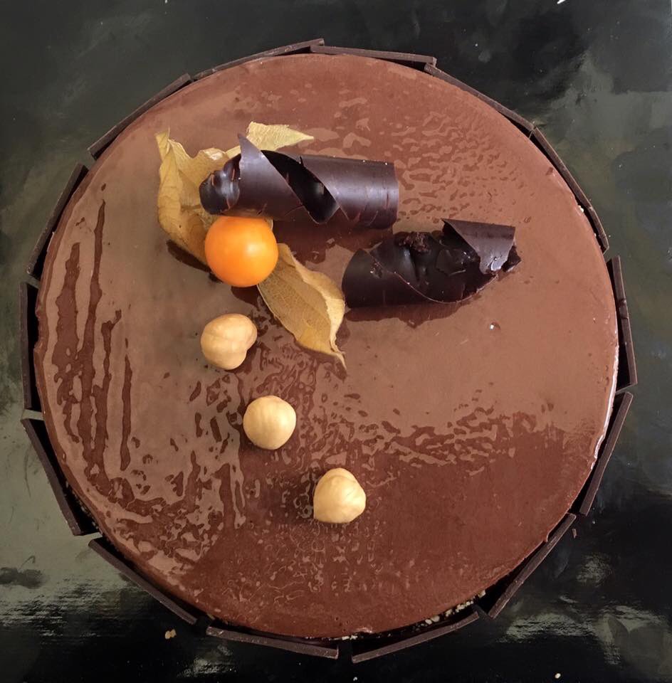 Per la serie le #tortediMaradeiBoschi, ingredienti: il nostro Marotto e #nocciola. Bontà senza fine...