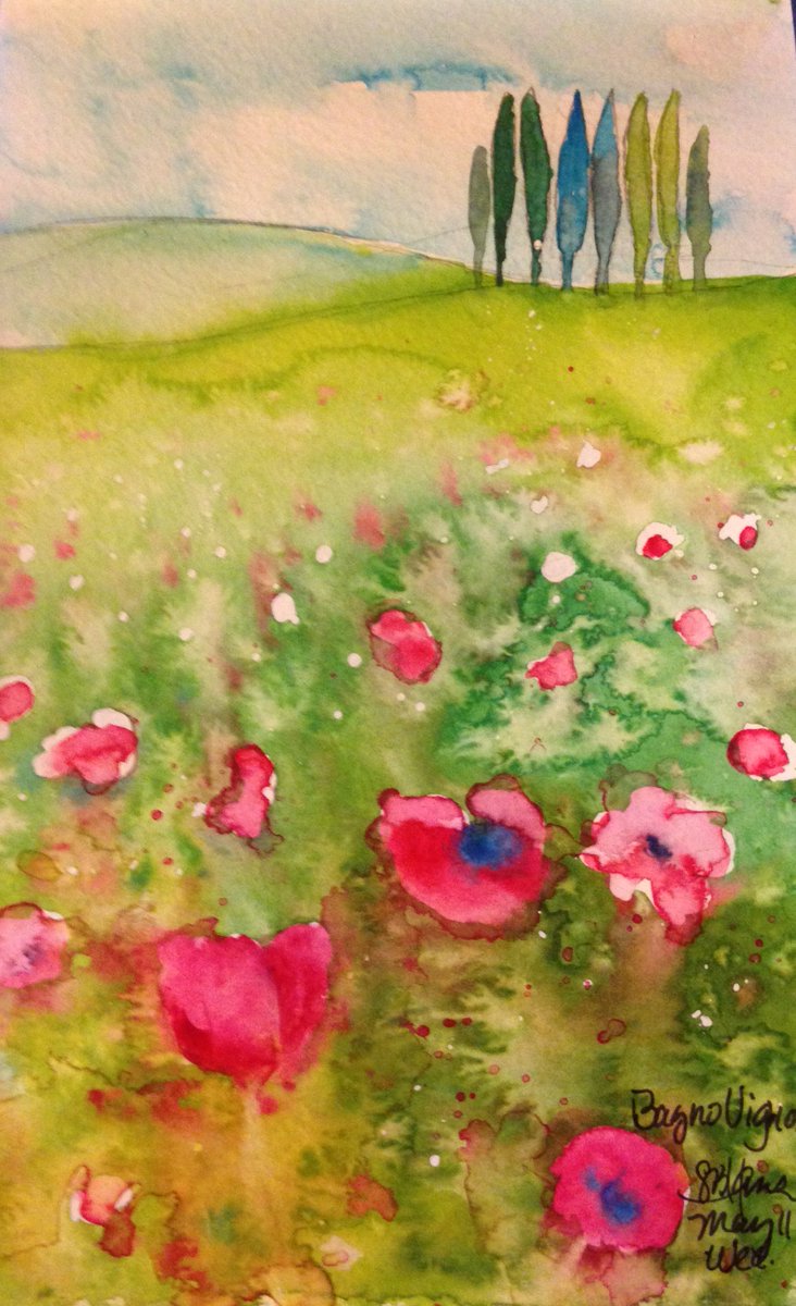 SbhansenART's tweet photo. #painttuscany #trip! https://t.co/611e2VWp55. #art #journal #travel #painting #italy https://t.co/QSIppDxuks