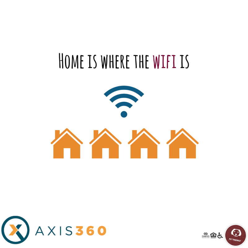 Home is where the #wifi is #liveaxis360 #wifiincluded #cabletoo #ub #ubsouth #buffstate