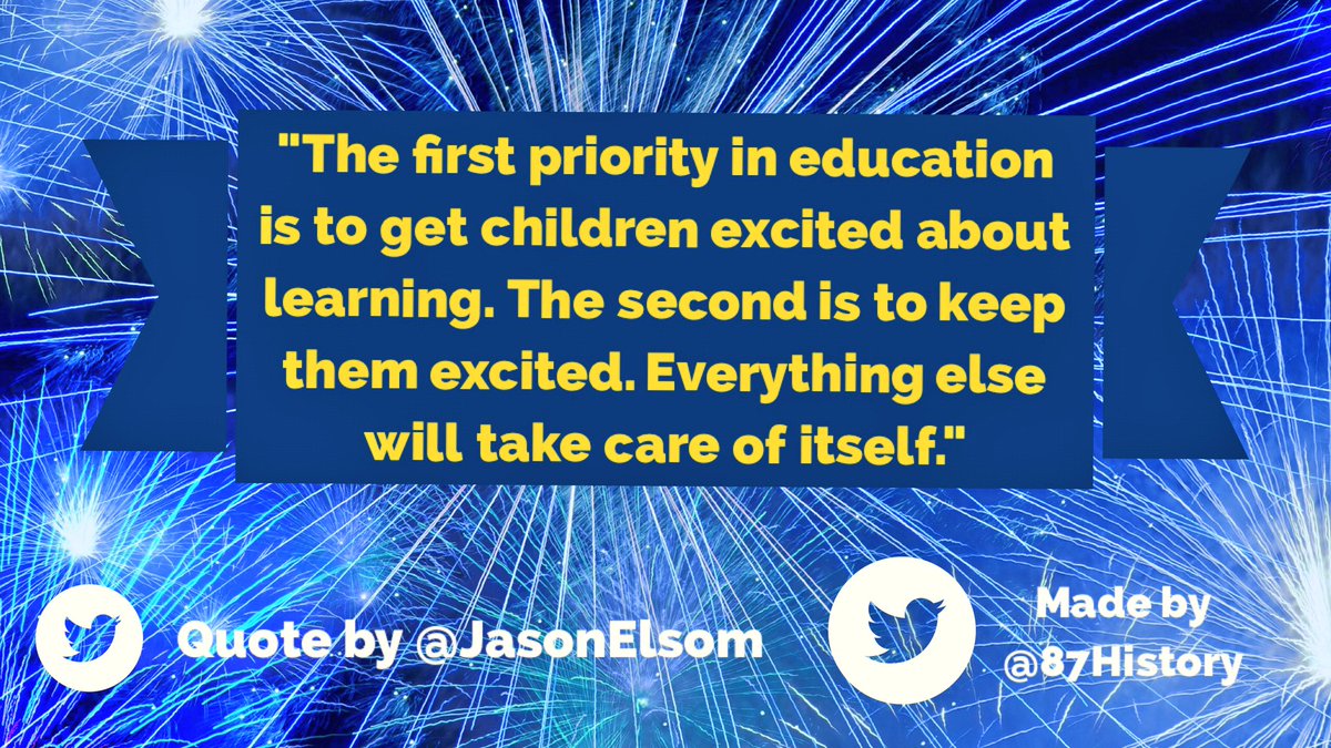 KateJones_teach's tweet photo. I made this for you @JasonElsom because I love the quote! #UKEdchat https://t.co/slFfUr0dRm