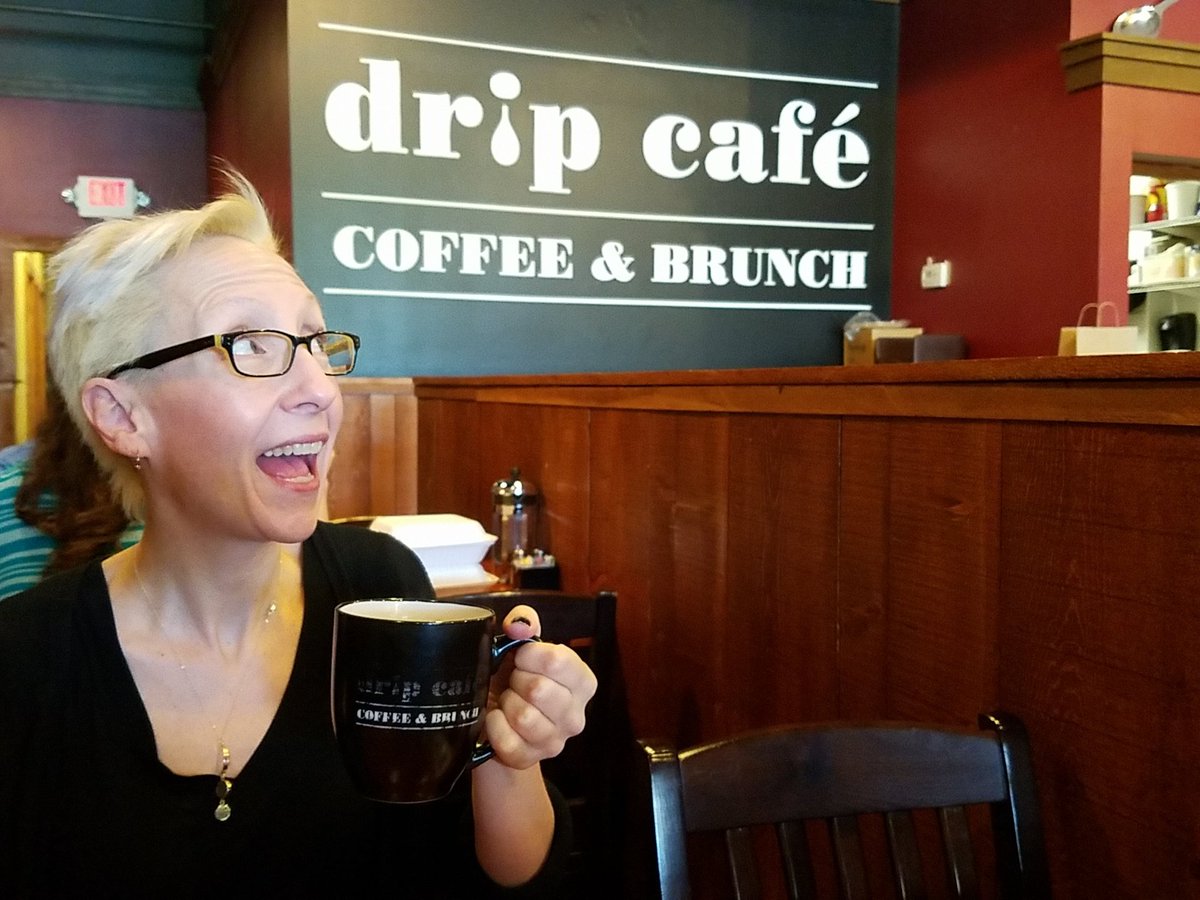 Hey, we're not above cliché. Hot Breakfast! does Hot Breakfast at <a href="/dripcafede/">Drip Cafe</a>. So friendly &amp; delish. #netde
