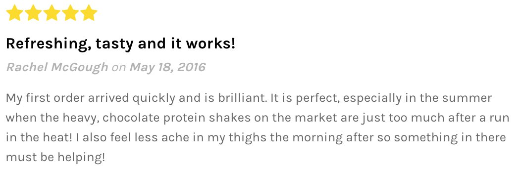 JumpNutrition's tweet image. Loving the great review, thanks Rachel. #customerexperience Read More at: jumpnutrition.com