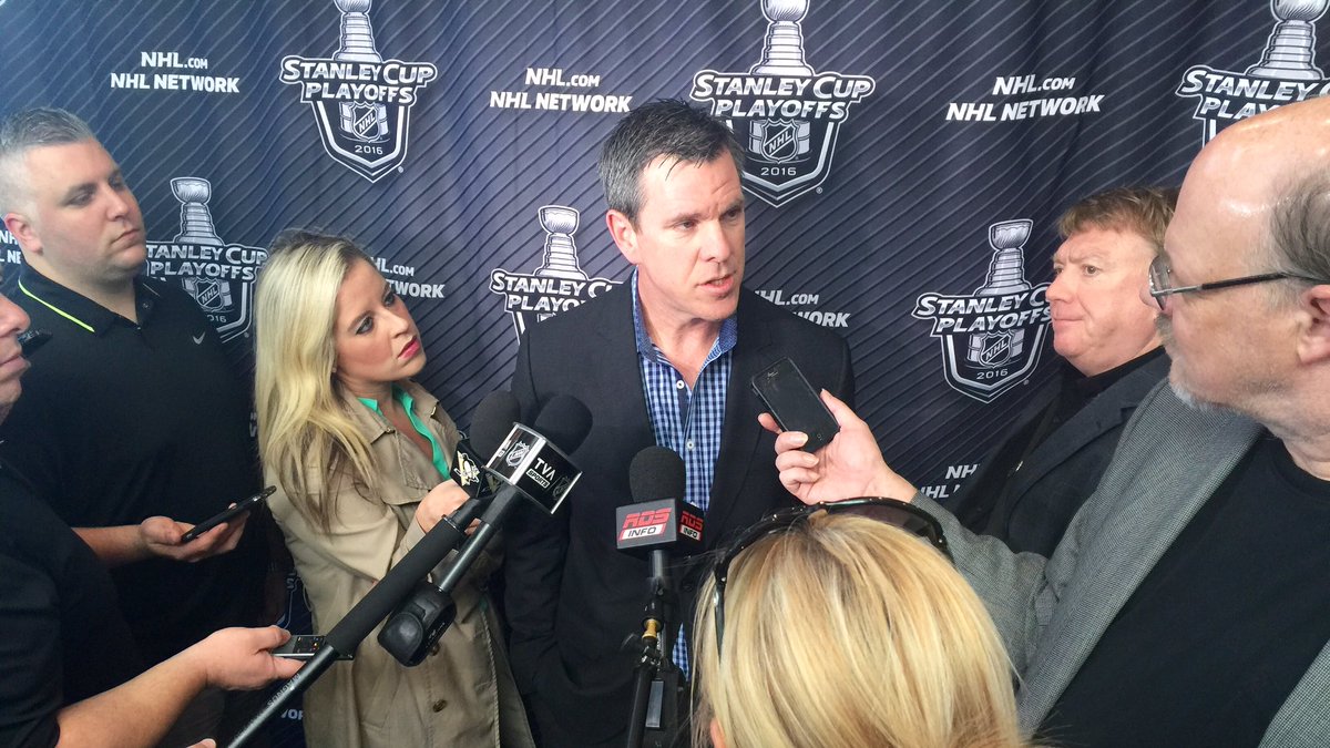 penguins's tweet photo. Coach Sullivan: "We've got to embrace the challenge. Embrace the moment. Play hard and play hard for each other." https://t.co/MhRPd9hzuJ