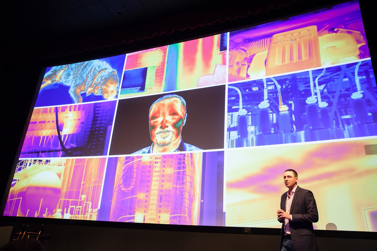 LDVVisionSummit's tweet image. Travis Merrill from @flir explains benefits of #thermalimaging #imagetech #LDVVision