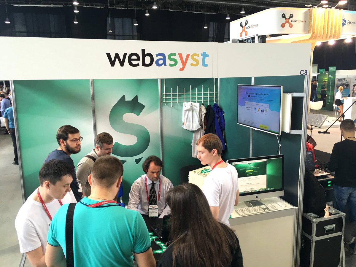 webasyst_ru's tweet photo. Приходите на #ECOMexpo. 26 мая (завтра) в 14:00 на стенде #webasyst будет вся команда разработчиков Shop-Script 7 https://t.co/7ANo9Nt5Mv