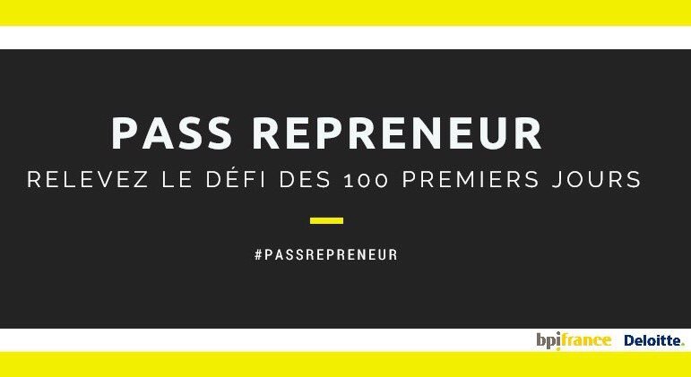 CarolineDyen's tweet photo. Relevez le défi des 100 premiers jours avec le #PassRepreneur @Bpifrance @DeloitteFrance https://t.co/yGHAtsbsBX