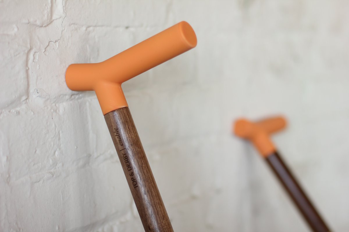 The limited edition walking cane in support of the many who are #strongerthanMS #WorldMSDay #MultipleSclerosis