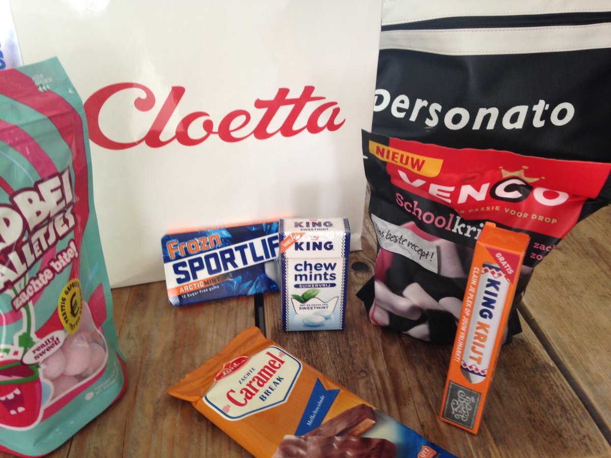 Interessant gesprek gehad bij #cloetta over #employerbranding. Bedankt voor de giftbag! <a href="/Personato/">Personato</a>