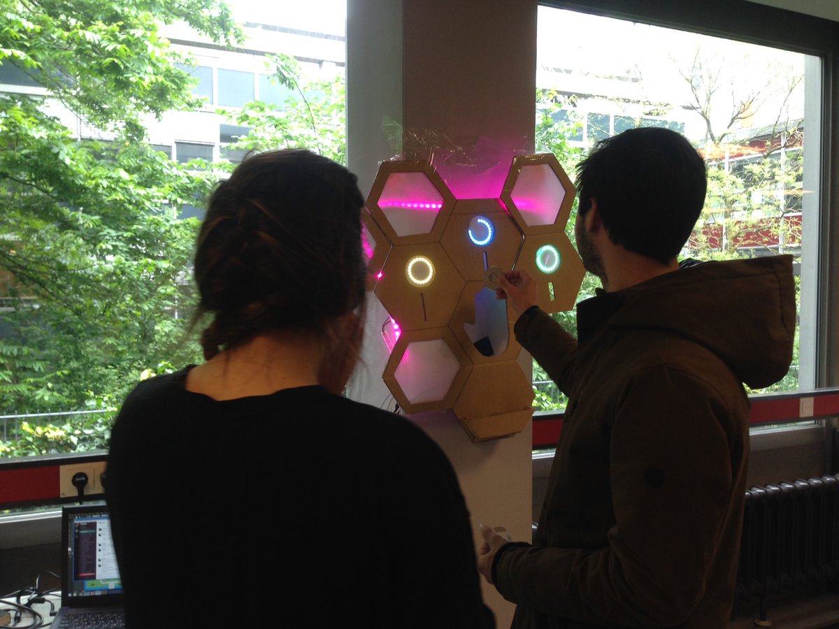 Testing our own prototype and curious about yours! Hope to see you tomorrow <a href="/CampusPartyNL/">CampusPartyNL</a> Join our challenge!