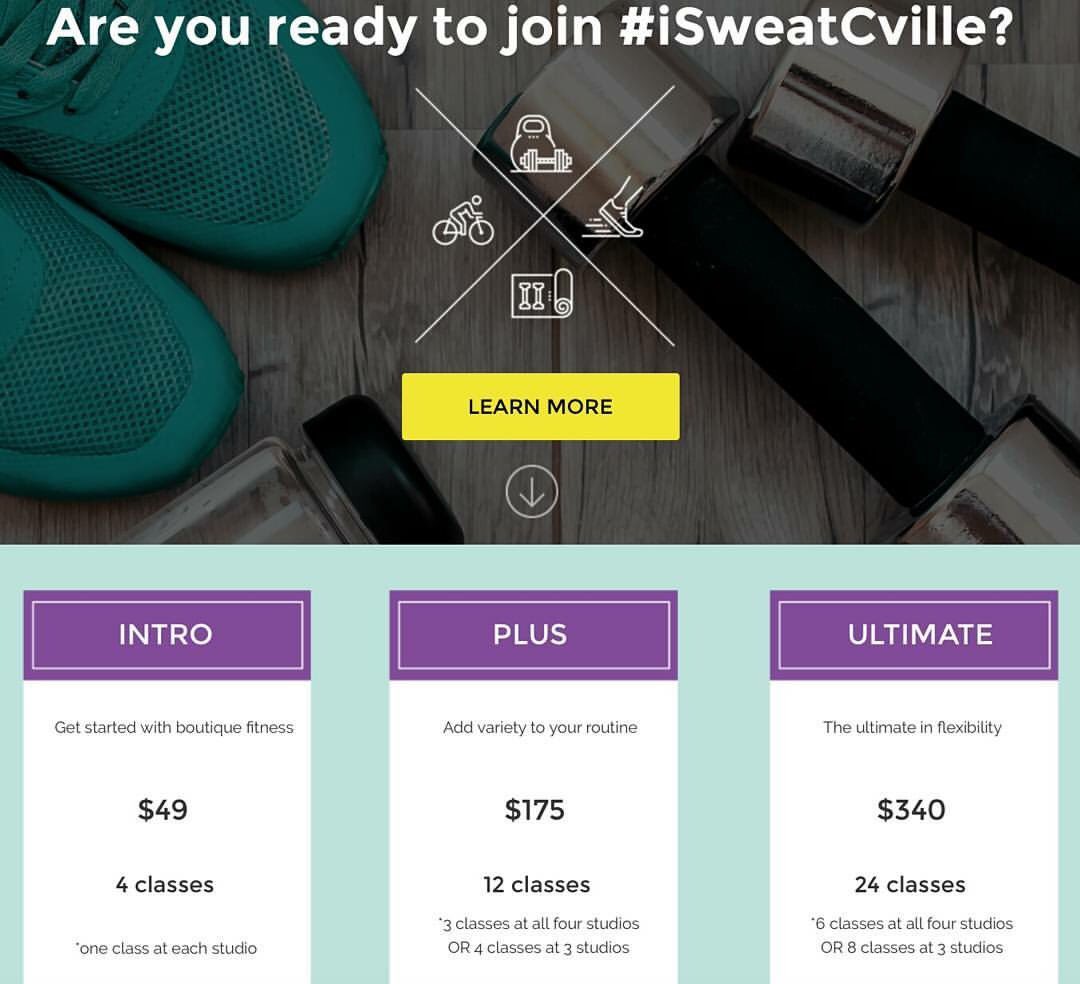 Need options this summer, we've got them. #isweatcville