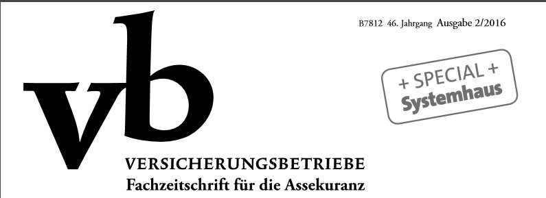Unser Leitartikel in der In der Ausgabe von Versicherungsbetriebe. Der Beratungsprozess 2.0 ow.ly/dBOV300z7zE