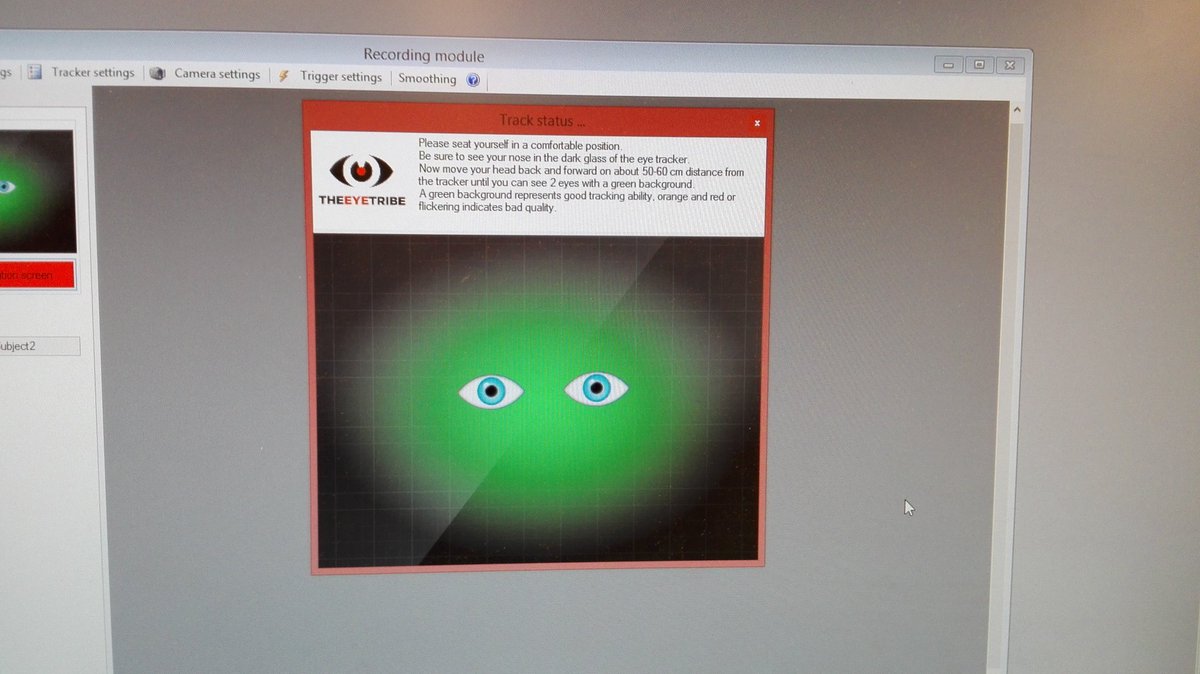 Memoire_ViveEDL's tweet photo. #eyetribe reçus ! On peut commencer à travailler sur l'oculometrie au @PMCLab https://t.co/YSaEbRtuMC