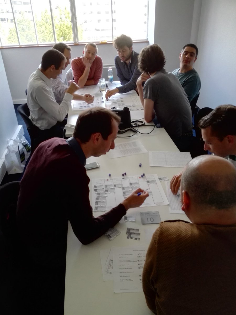 dansqueletatjer's tweet image. Atelier #kanban inspiré d&apos;@agilemans2016 en interne @CGI_FR