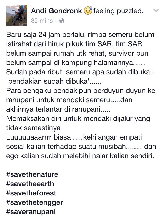 Curhat dr seorang dedengkot Gimbal Alas 3676mdpl. Please rituit min @KaskusOANC <a href="/infopendaki/">infopendaki</a> <a href="/infoslamet/">IG: infoslamet</a>