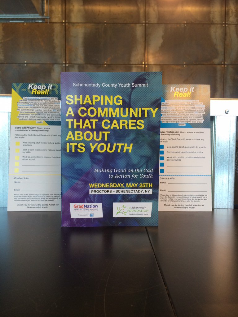 Today at Proctors…. 
#KeepItReal
#Opportunites
#GradNation
#YouthSummit
#5Promise
#ATTImpact
<a href="/ConnectToGood/">ATTimpact</a>