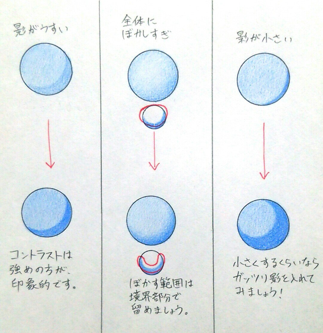 図解 色鉛筆で上手く塗れないって方向けのちょこっとアドバイス わかりやすい 塗り絵したくなる と話題に Togetter
