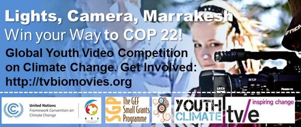 Film your way to Marrakesh! Take part in our #Youth 🎥 Competition on #ClimateAction! ow.ly/grWV300uXgR #UNEA2