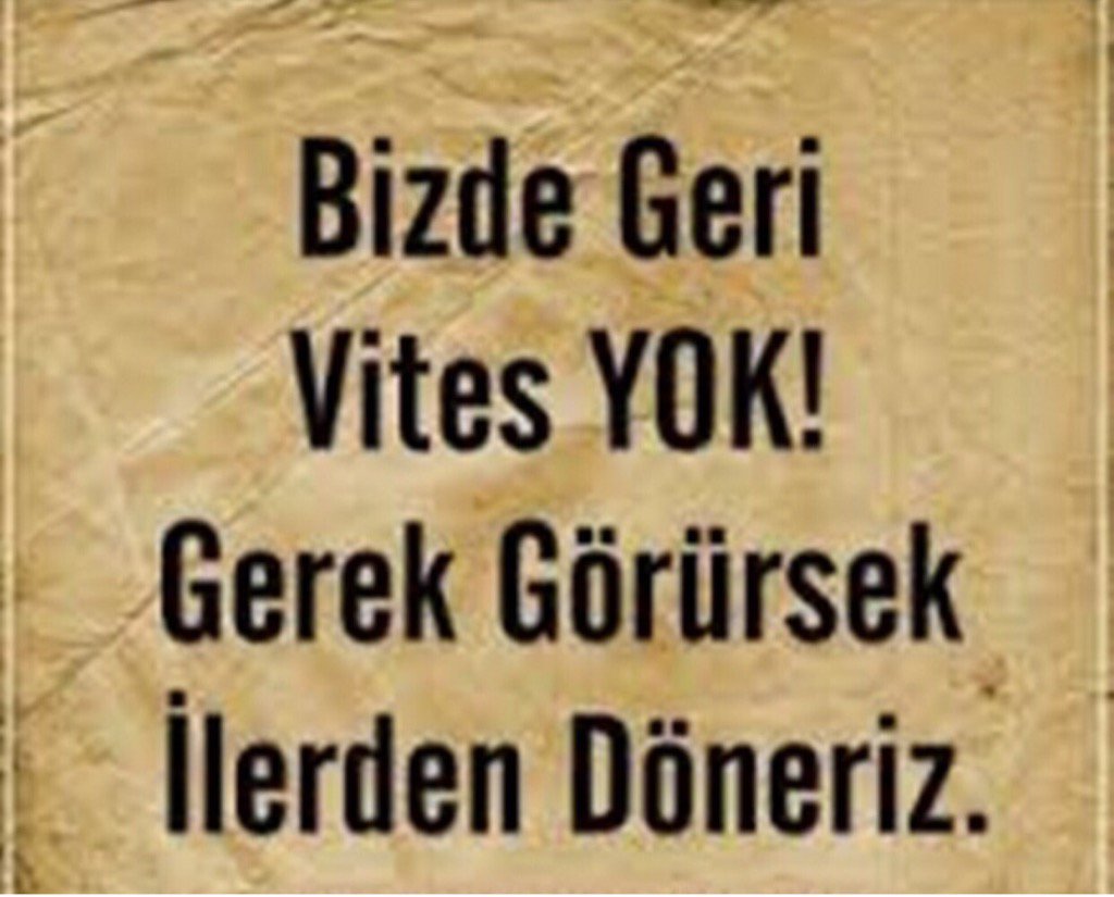 BİLMEYENLERE DUYURULUR
HAKAN BÜLENT YARDIMCIDA GERİ VİTES YOKTUR. ÖLECEĞİNİ BİLSE DÖNMEZ.