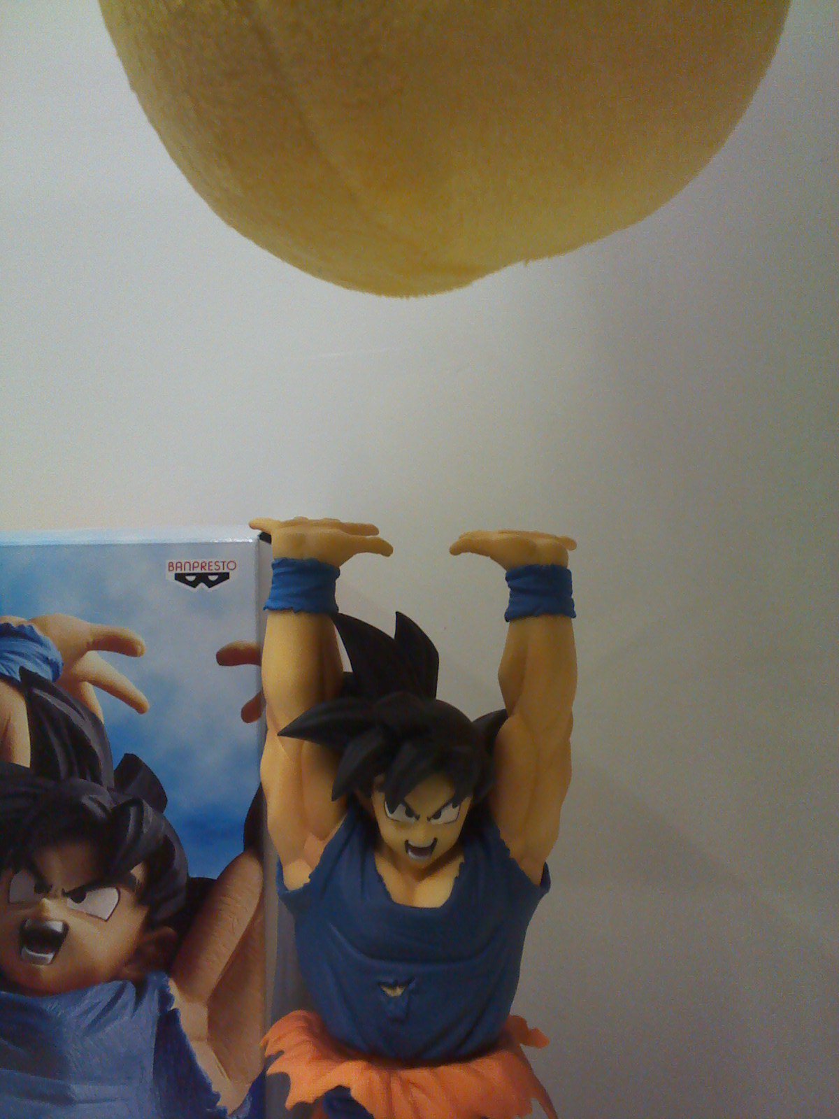 ラウンドワンスタジアム熊本店 ドラゴンボール超 オラに元気を分けてくれ元気玉special 入りました 長いタイトルに負けない迫力 超サイヤ人ver とセットでどうぞ 元気玉の協力はffのモーグリ ラウンドワン熊本店 ドラゴンボール 元気玉