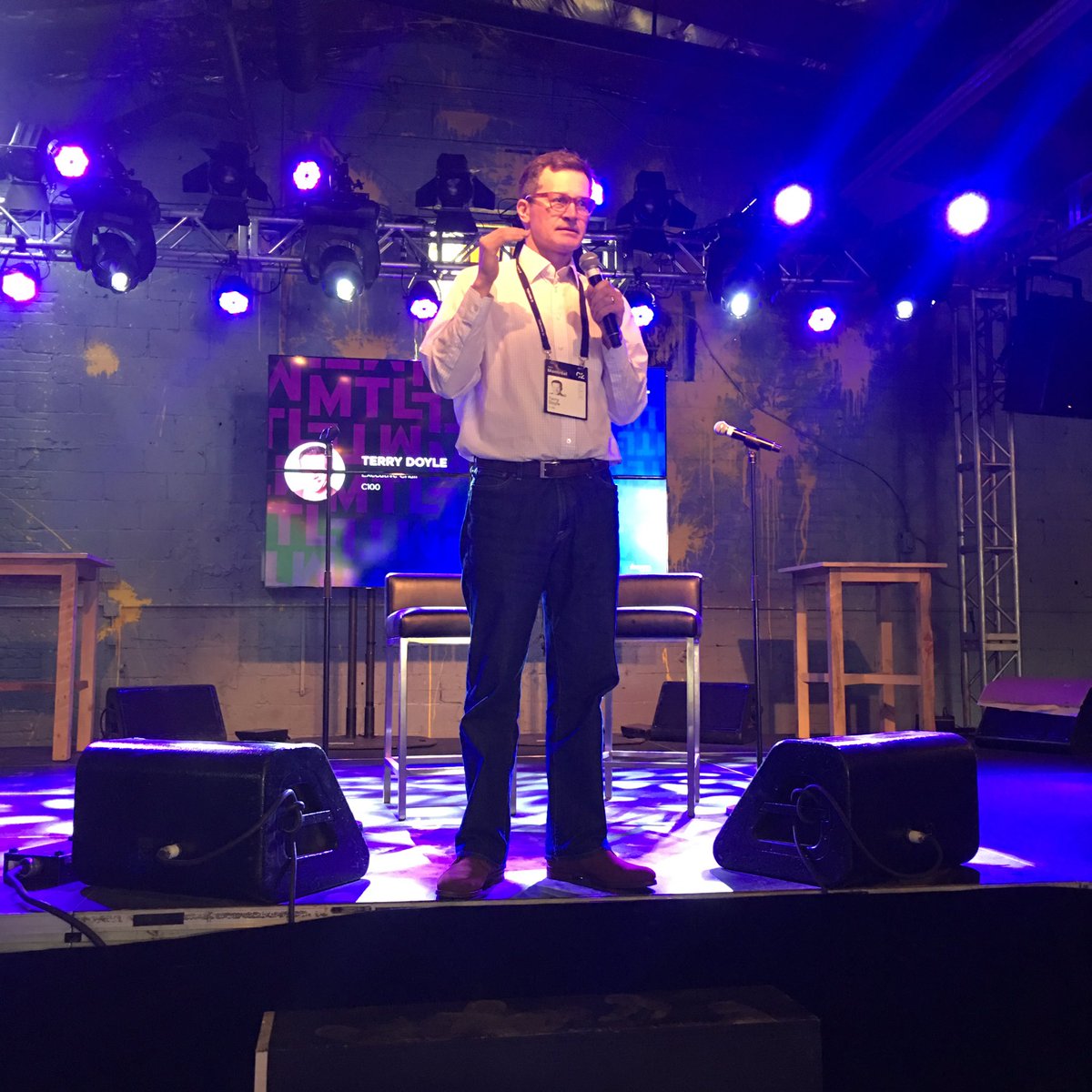 kysebo's tweet photo. Having a great time at #accelerateMTL with Terry Doyle from @theC100 https://t.co/mQyMcOnXAQ