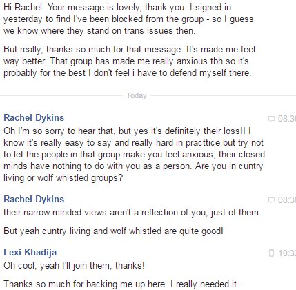 LexiBiatch's tweet image. Allies, never underestamate the strength these sort of messages can give someone who's going through a hard time.