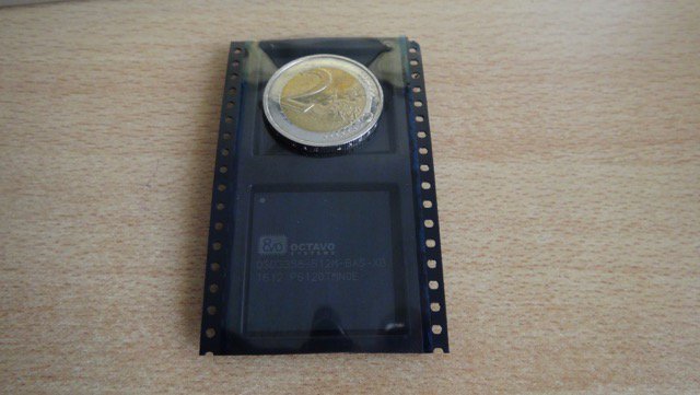 goldelico's tweet photo. Received two #osd3358 chips by #octavo systems. They are TI #am3358+512MB RAM. Let's see what we can do with it :) https://t.co/VmL1mmAIPk