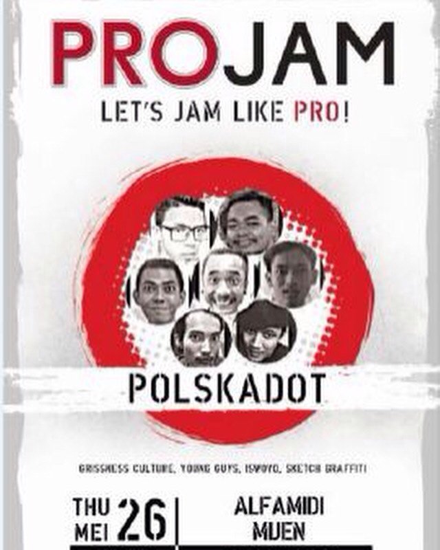 Projam | Lets Jam Like Pro | Kamis, 26 Mei 2016 | start 7pm at Alfamart Mijen | Free!!