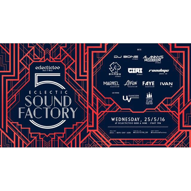 Join us for celebrate <a href="/Eclecticpub_sby/">#ECLECTICISM</a> 5th Anniversary tonite w/<a href="/BoneFiol/">Bone Fiol</a>.<a href="/ShawnMuljadi/">Shawn Muljadi</a>.<a href="/alannysweber/">alannys_weber</a>.@giriindrata