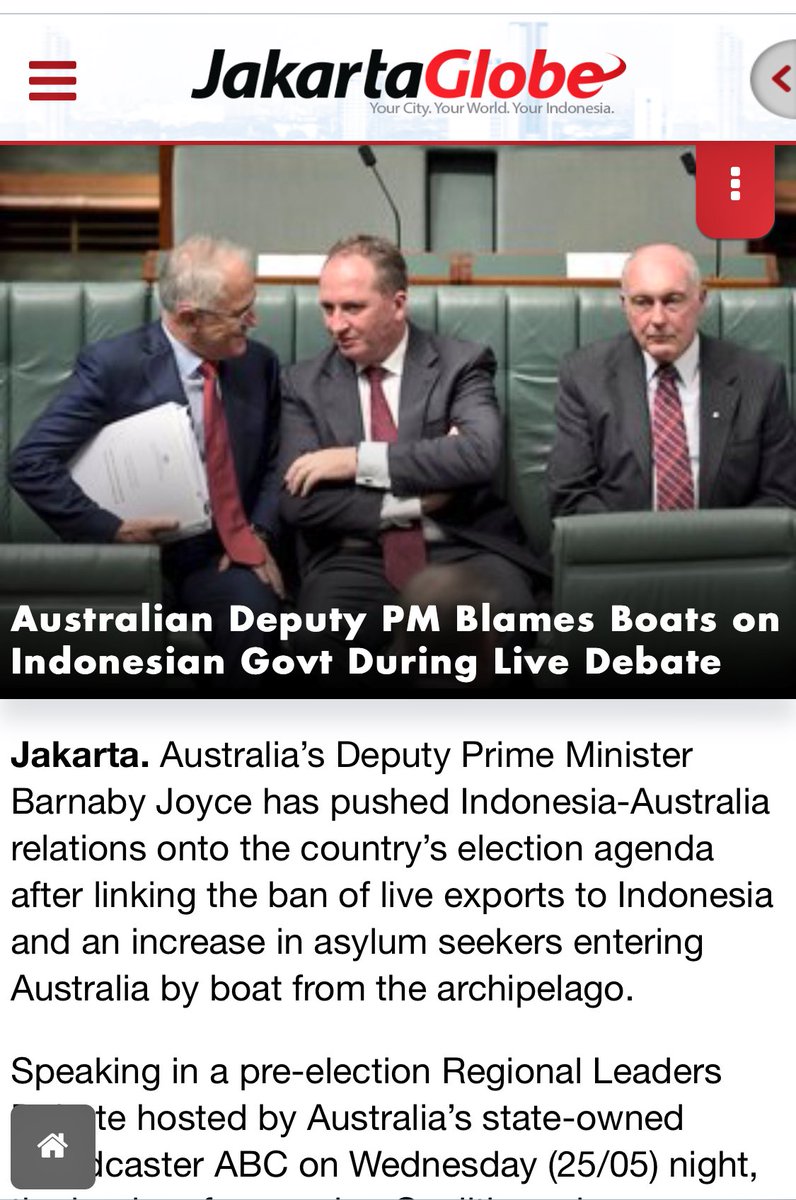 johndory49's tweet image. #regionaldebate: Deputy PM risks inflaming nearest neighbour, blaming Indonesian Govt for boats!! #auspol #ausvoted