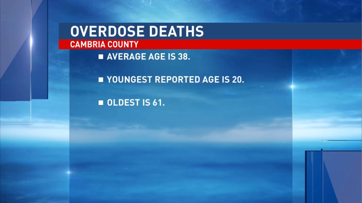 AbbeyWJAC's tweet photo. #YourVoiceYourFuture Town Hall: "The Heroin Epidemic" 
Overdose deaths in Cambria County: https://t.co/mKyP1FTVuM