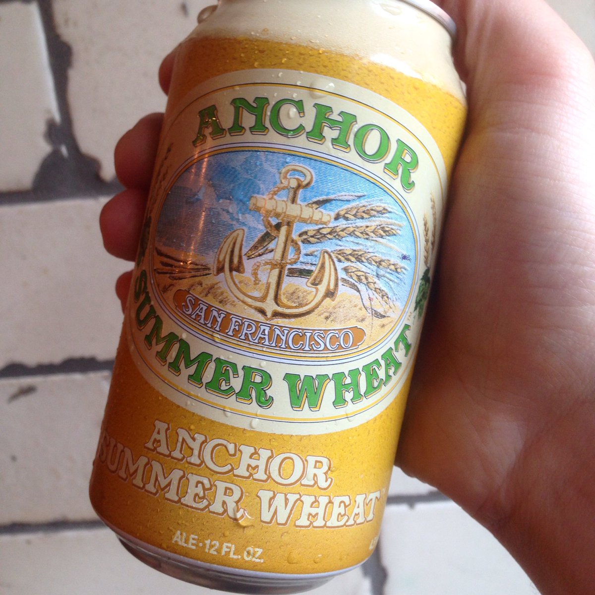 trofnq's tweet photo. #fridgeupdate Just in Anchor Summer Wheat. A delicious summer refresher from the chaps @AnchorBrewing #summerbeers https://t.co/5K686X82FK