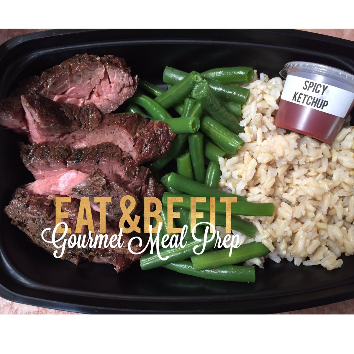 eatnbefitalex's tweet photo. grass fed steak, green beans, brown rice and spicy ketchup #houstonmealprep #gourmetmealprep #houstondelivery https://t.co/1EWuoJXqJF