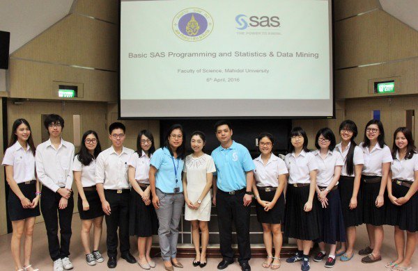 zaintttt's tweet image. SAS ร่วมกับสาขาวิชาคณิตศาสตร์ประกันภัย (นานาชาติ) ภาควิชาคณิตศาสตร์ คณะวิทยาศาสตร์ มหาวิทยาลัยมหิดล จัด Workshop: B…