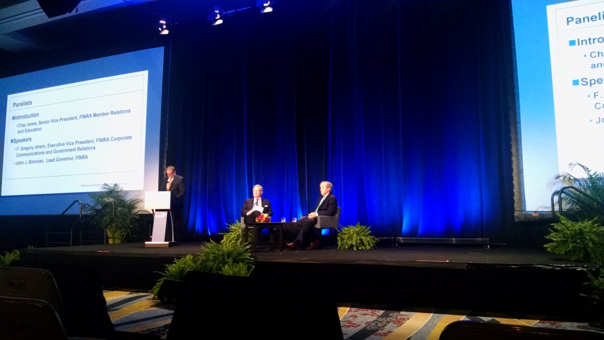AndrewWelsch's tweet photo. Last morning with Jack Brennan and Greg Ahern #FINRA2016 https://t.co/4syUQGLNjZ