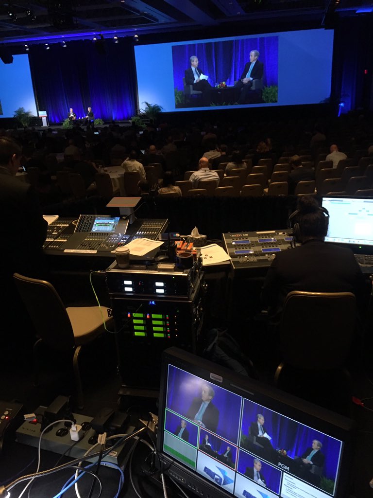 kennethpiner's tweet photo. And we are live for the last day of @FINRA_Education #finraac broadcast #FINRA2016 #director https://t.co/YePkgjxI2p
