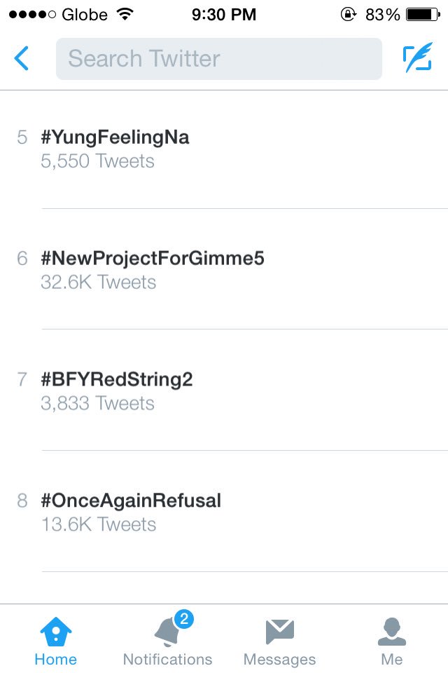 asial04's tweet photo. yeehheeyyy trending on the 8th spot na itaas pa nAtin guys push pa... :)) #OnceAgainRefusal https://t.co/1A1aR9EuYi