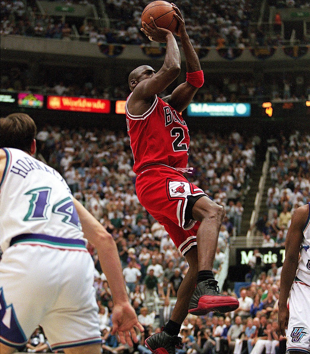 Jumpman23's tweet photo. "I can play."

On 6/11/97, he proved nothing would stand in his way. #GreatnessOvercomes https://t.co/HBULEtvxdd