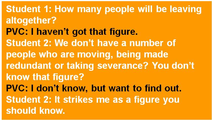 ResistNotts's tweet image. Y'day the Pro-Vice Chancellor of the Arts Faculty could not, or would not, tell us how many staff will be leaving: