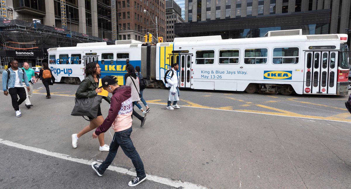 pattisonoutdoor's tweet photo. The @IKEACanada Pop-up Experience in Toronto is now on, May 13-26, over 50 products available. #StartFooding #OOH https://t.co/wmXshoEWmF